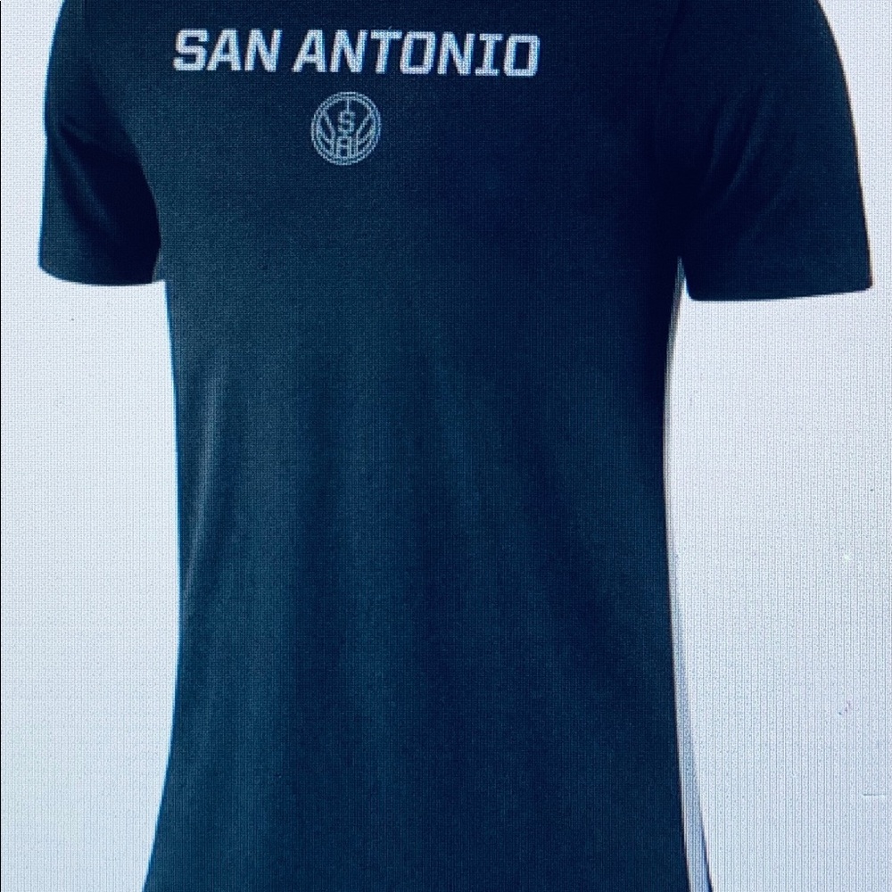 San Antonio Spurs NBA Alt Hem tee shirt sz Large. New with tags in original bag - Picture 14 of 16